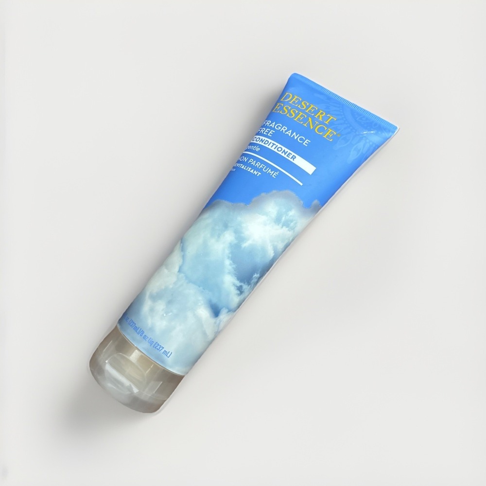 Desert Essence Fragrance Free Gentle Conditioner 8 oz Jojobo Sunflower Green Tea